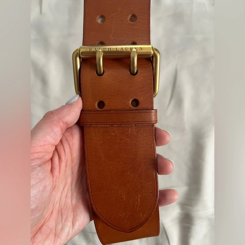 Ralph Lauren Collection Women’s Double Prong Belt (size M)